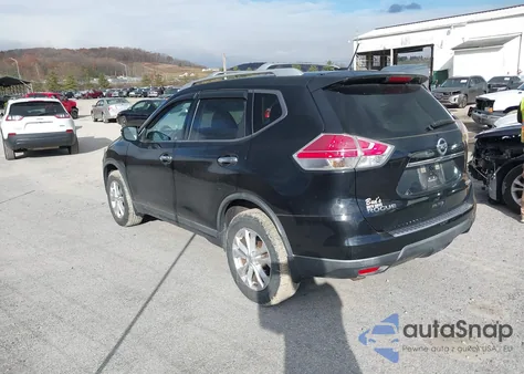 2016 Nissan Rogue Sv from USA, damaged, VIN KNMAT2MV3GP698974